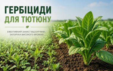 Гербіциди для тютюну