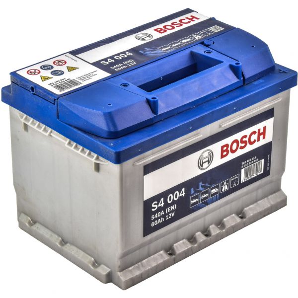 Акумулятор 60Ah-12v BOSCH (S4004) (242x175x175),R,EN540