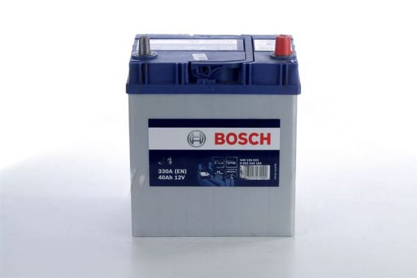 Акумулятор 40Ah-12v BOSCH (S4018) (187x127x227),R,EN330( Азія) тонк.клеми