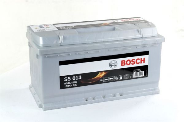 Акумулятор 100Ah-12v BOSCH (S5013) (353x175x190),R,EN830