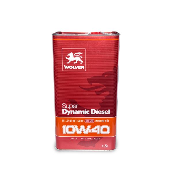 Олива моторна Super Dynamic Diesel SAE 10W-40 Wolver - 5 л