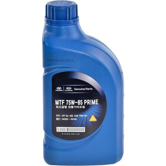 Олива Mobis Hyundai/KIA MTF PRIME 75W-85 GL-4, 1л. 04300-00140