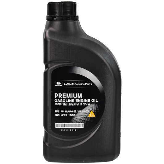 Олива Mobis Hyundai/KIA Premium Extra 5W-20, 1л. 05100-00121