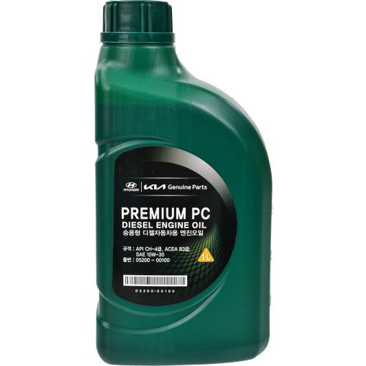 Олива Mobis Premium PC Diesel 10W-30, 1л. 05200-00100