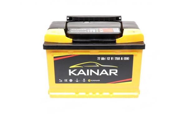 Акумулятор 77Ah-12v KAINAR Standart+ (278x175x190),R,EN750