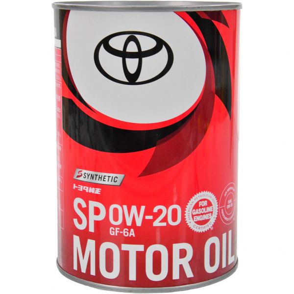 Олива Toyota Synthetic Motor Oil SP/GF6A, 0W-20 (Japan), 1л. 08880-14306