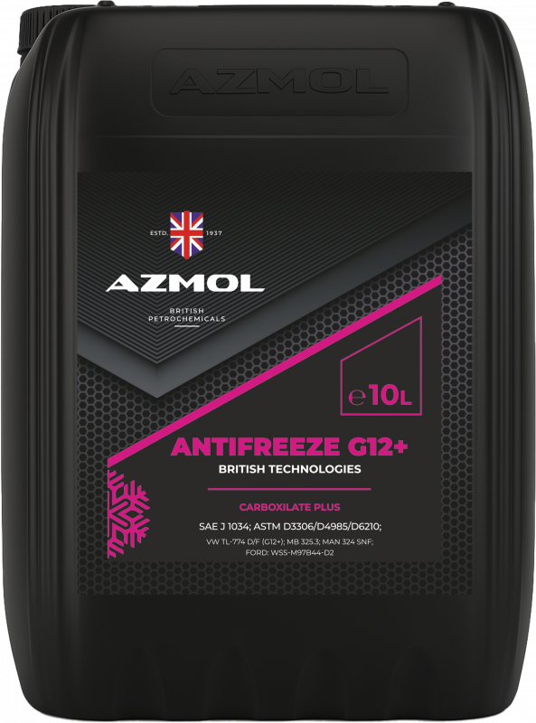 Антифриз красный G12+ Azmol - 10 л