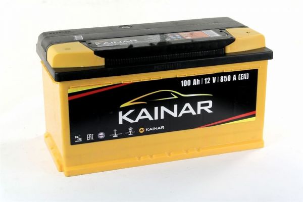 Акумулятор 100Ah-12v KAINAR Standart+ (353х175х190), R, EN850