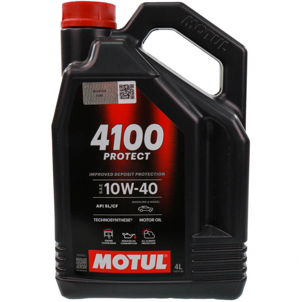 Олива Motul 2100 Power+ 10W-40, 4л. 100017.