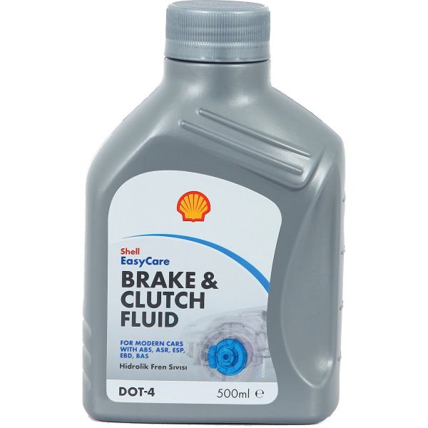 Тормозная жидкость Brake & Clutch fluid DOT4 ESL Shell - 0,5 л