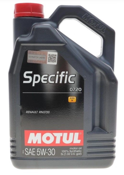 Олива Motul Specific 0720 5W-30, 5л. 102209