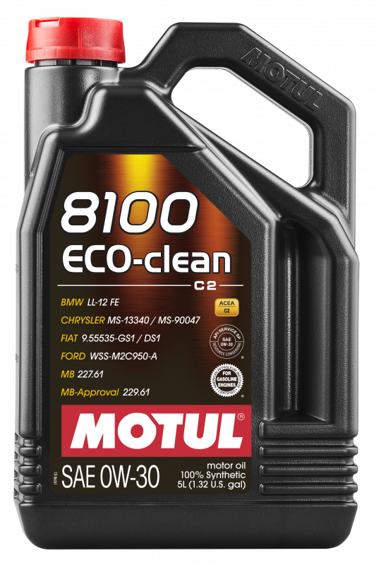 Олива Motul 8100 Eco-Clean 0W-30, 5л. 102889