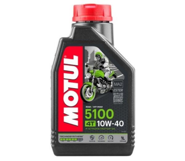 Олива Motul 5100 4T 10W-40, 1л. 104066.