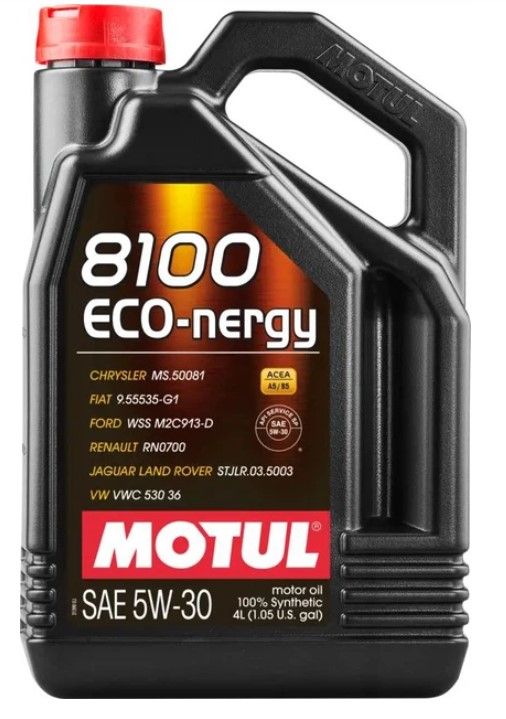 Олива Motul 8100 Eco-nergy 5W-30, 4л. 104257