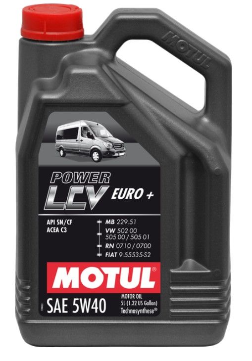 Олива Motul POWER LCV EURO+ 5W-40, 5л. 106132