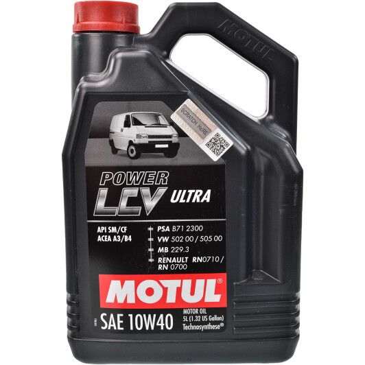 Олива Motul POWER LCV ULTRA 10W-40, 5л. 106156