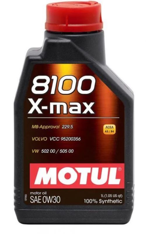 Олива Motul 8100 X-max 0W-30, 1л. 106569