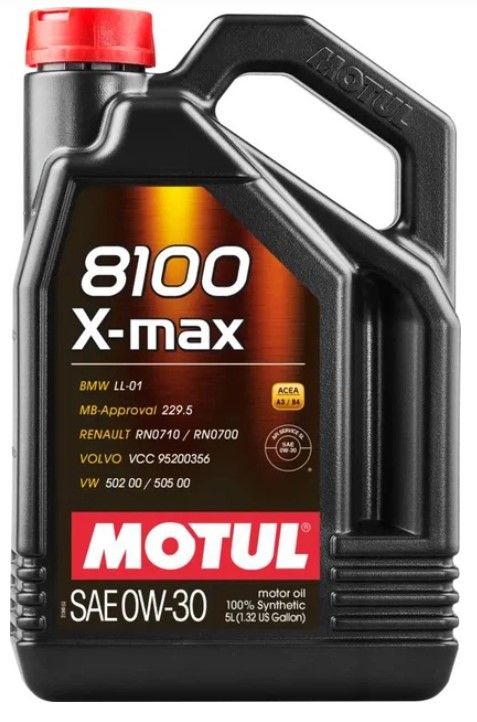 Олива Motul 8100 X-max 0W-30, 5л. 106571