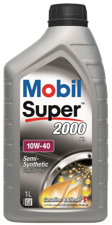 Олива моторна Super 2000 х1 10W-40 Mobil - 1 л Олива моторна Super 2000 х1 10W-40 Mobil - 1 л