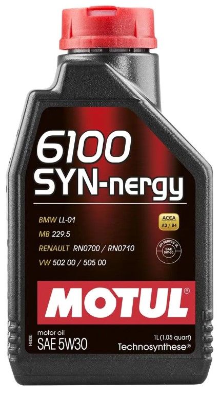 Олива Motul 6100 SYN-NERGY 5W-30, 1л. 107970