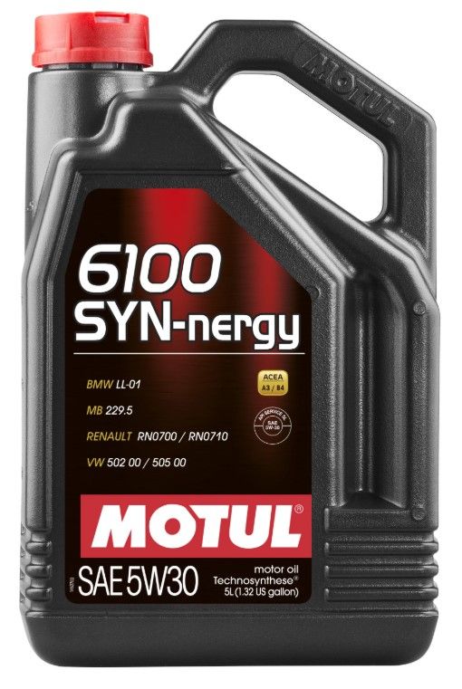Олива Motul 6100 SYN-NERGY 5W-30, 5л. 107972