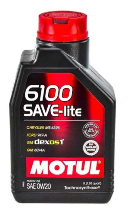Олива Motul 6100 SAVE-LITE 0W-20, 1л. 108002