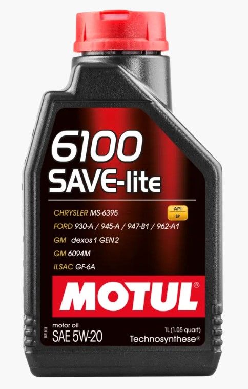 Олива Motul 6100 SAVE-LITE 5W-20, 1л. 108009