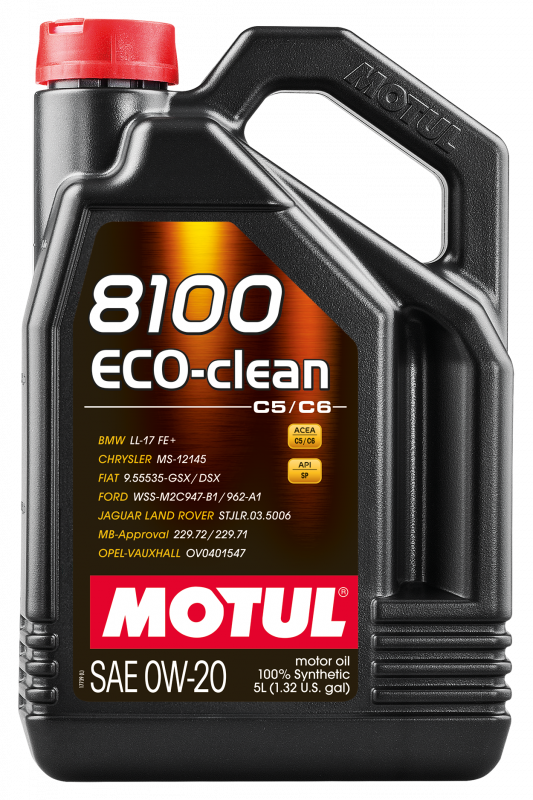 Олива Motul 8100 Eco-Clean 0W-20, 5л. 108862