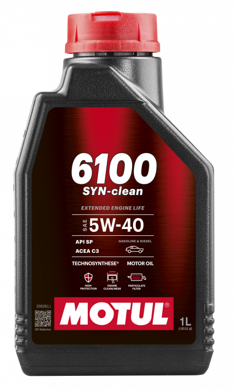 Олива Motul 6100 SYN-CLEAN 5W-40 Technosynthese, 5л. 113116