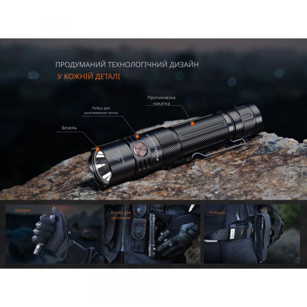 Ліхтар тактичний ручний Fenix PD35R ACE 2000 лм