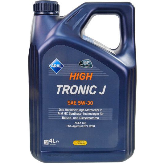 Олива Aral HighTronic J 5W-30, 4л. 15F4BC