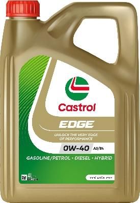 Олива моторна Castrol EDGE 0W-40 А3/В4 (Каністра 4л)