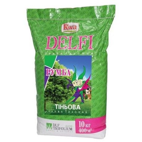 Газонна трава DELFI Тіньова Румба DLF Trifolium - 10 кг