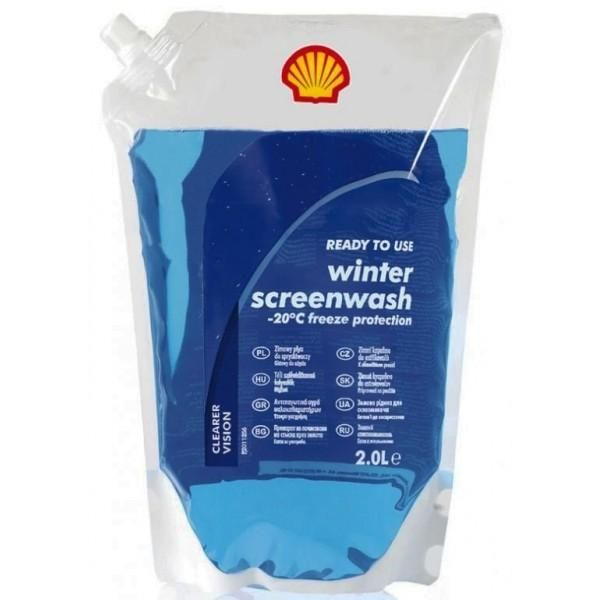Омыватель стекла зимний Winter Screenwash -20°C  Shell - 2 л