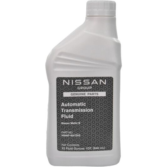 Олива NISSAN Matic-S, 1qt. 999MP-MAT00S