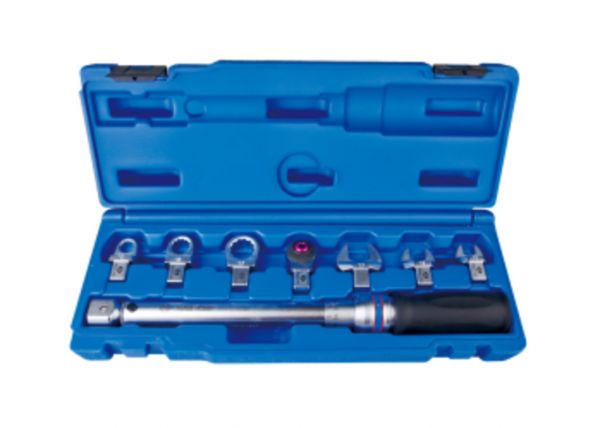 Ключ дінамометричний в Набірі із змінними насадками 9*12MM 60NM в пластиковому кейсі