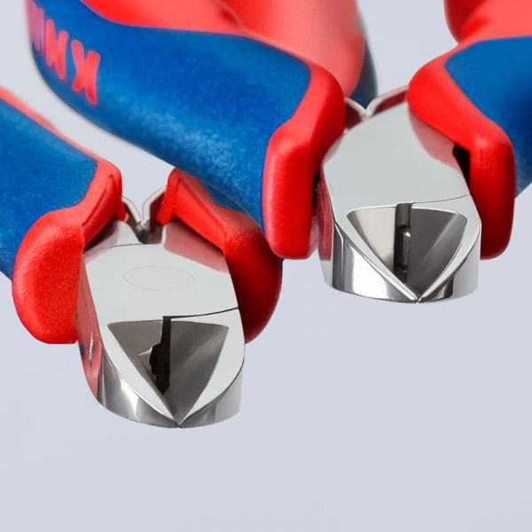 Кусачки бічні (бокорізи) для электроніки, O1,6мм, 115мм KNIPEX 77 01 115, хромовані