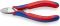 Кусачки бічні (бокорізи) для электроніки, Ø2,0мм , 130мм KNIPEX 77 02 130, хромовані