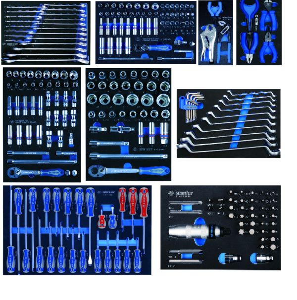 Набір інструментів для візка 259 одиниць в ложементах