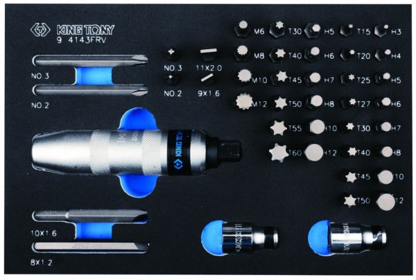 Набір інструментів для візка 259 одиниць в ложементах