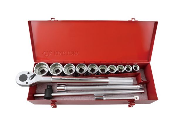 Набір головок 3/4" 14 одиниць 12-гранн. В металевому кейсі
