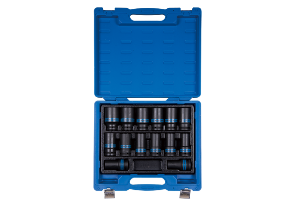 Набір головок ударних довгих 3/4" (19-41 mm) 14 предметів в пластиковому кейсі
