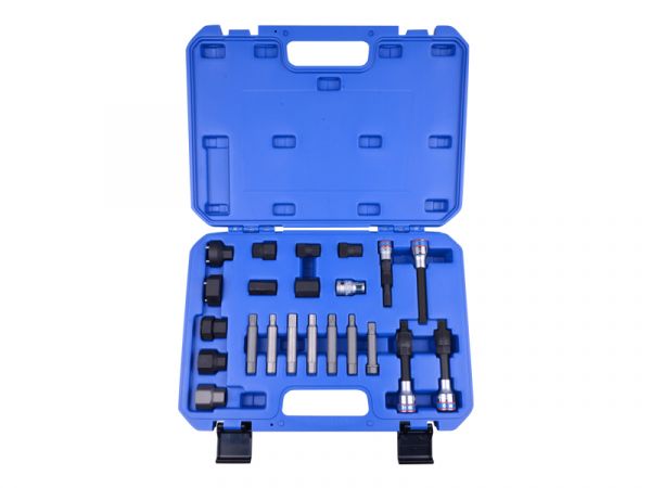 Набір для ремонта стартерів та генераторів 22 одиниці в пластиковому кейсі