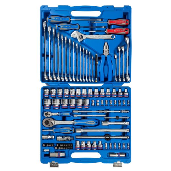 Набір інструментів 103 одиниці 1/4"+1/2" в пластиковому кейсі