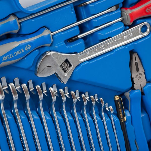 Набір інструментів 103 одиниці 1/4"+1/2" в пластиковому кейсі