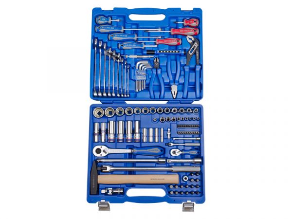 Набір інструментів універсальний 1/2"&1/4"DR. 110од. в пластиковому кейсі