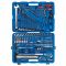 Набір інструментів 128 одиниць 1/4"+1/2" в пластиковому кейсі