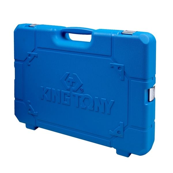 Набір інструментів 128 одиниць 1/4"+1/2" в пластиковому кейсі KING TONY