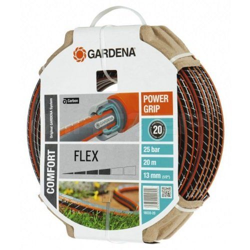 Шланг в комплекті зі сполучними елементами Gardena Flex 13 мм х 20 м.