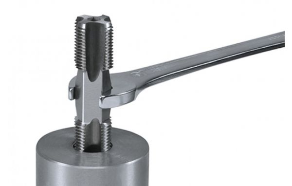 Набір мітчиків та плашок HexTap M3-24 26шт. HSS-G VOLKEL, дерев'яний кейс